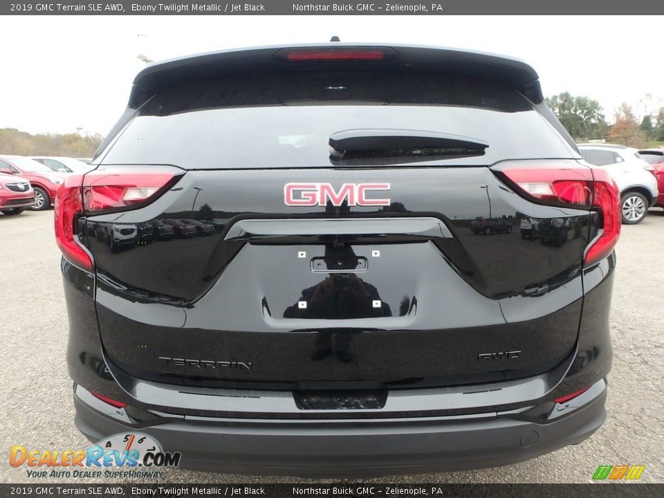 2019 GMC Terrain SLE AWD Ebony Twilight Metallic / Jet Black Photo #7