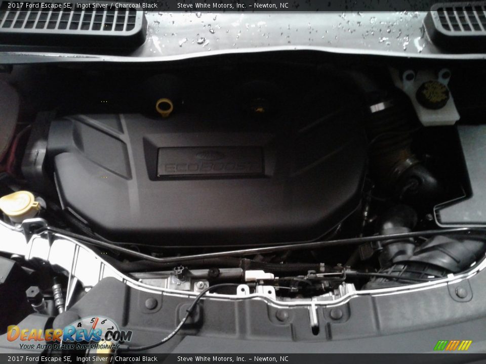 2017 Ford Escape SE Ingot Silver / Charcoal Black Photo #27