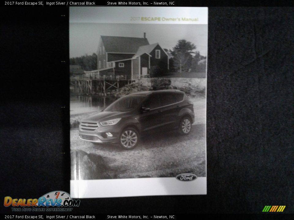 2017 Ford Escape SE Ingot Silver / Charcoal Black Photo #29