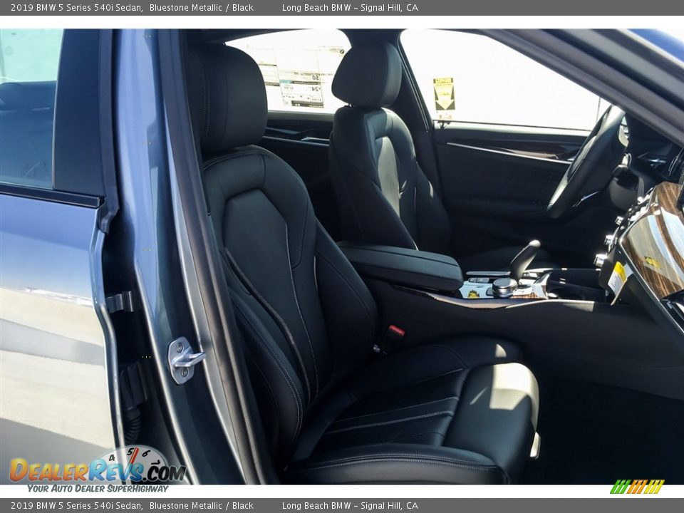 2019 BMW 5 Series 540i Sedan Bluestone Metallic / Black Photo #5