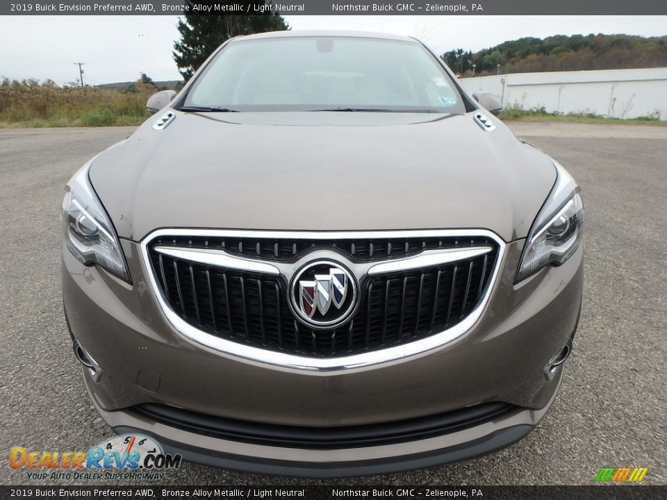 2019 Buick Envision Preferred AWD Bronze Alloy Metallic / Light Neutral Photo #2