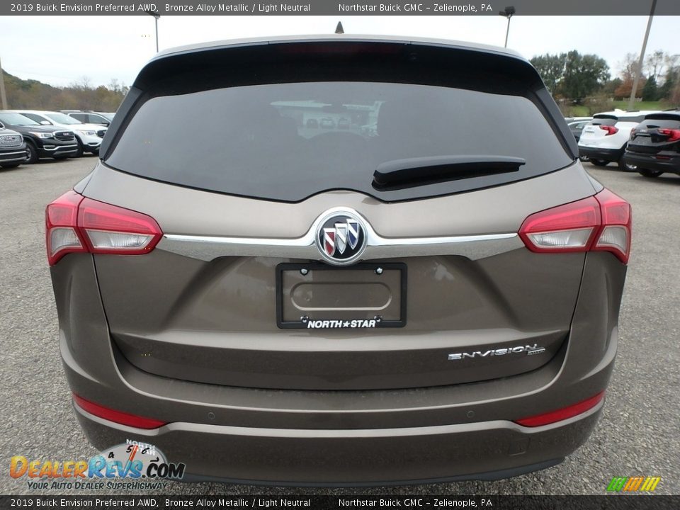 2019 Buick Envision Preferred AWD Bronze Alloy Metallic / Light Neutral Photo #6