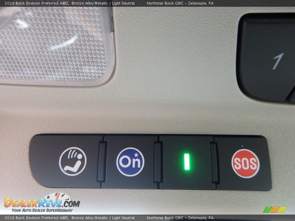 2019 Buick Envision Preferred AWD Bronze Alloy Metallic / Light Neutral Photo #19