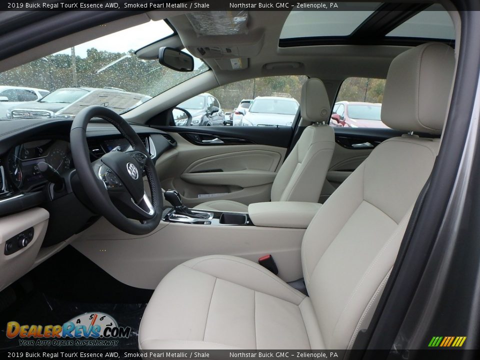 Front Seat of 2019 Buick Regal TourX Essence AWD Photo #11