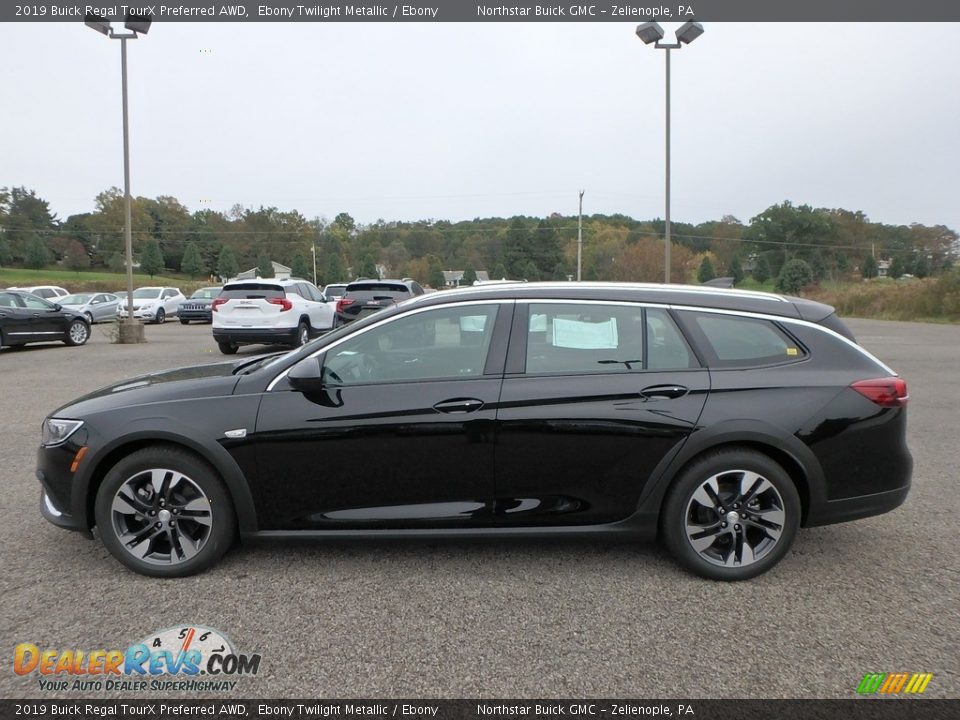 Ebony Twilight Metallic 2019 Buick Regal TourX Preferred AWD Photo #9
