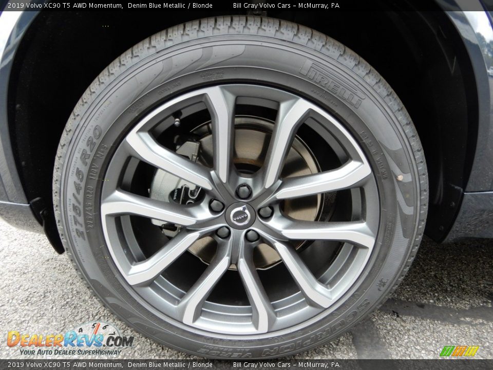 2019 Volvo XC90 T5 AWD Momentum Wheel Photo #6