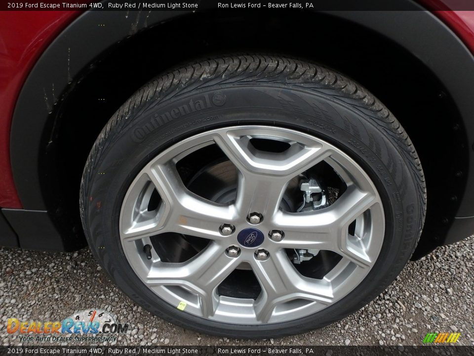 2019 Ford Escape Titanium 4WD Wheel Photo #10