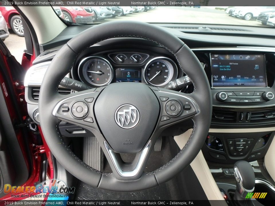 2019 Buick Envision Preferred AWD Steering Wheel Photo #17