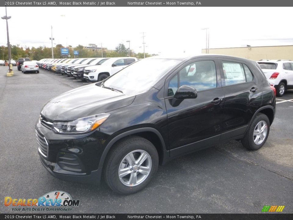 2019 Chevrolet Trax LS AWD Mosaic Black Metallic / Jet Black Photo #1