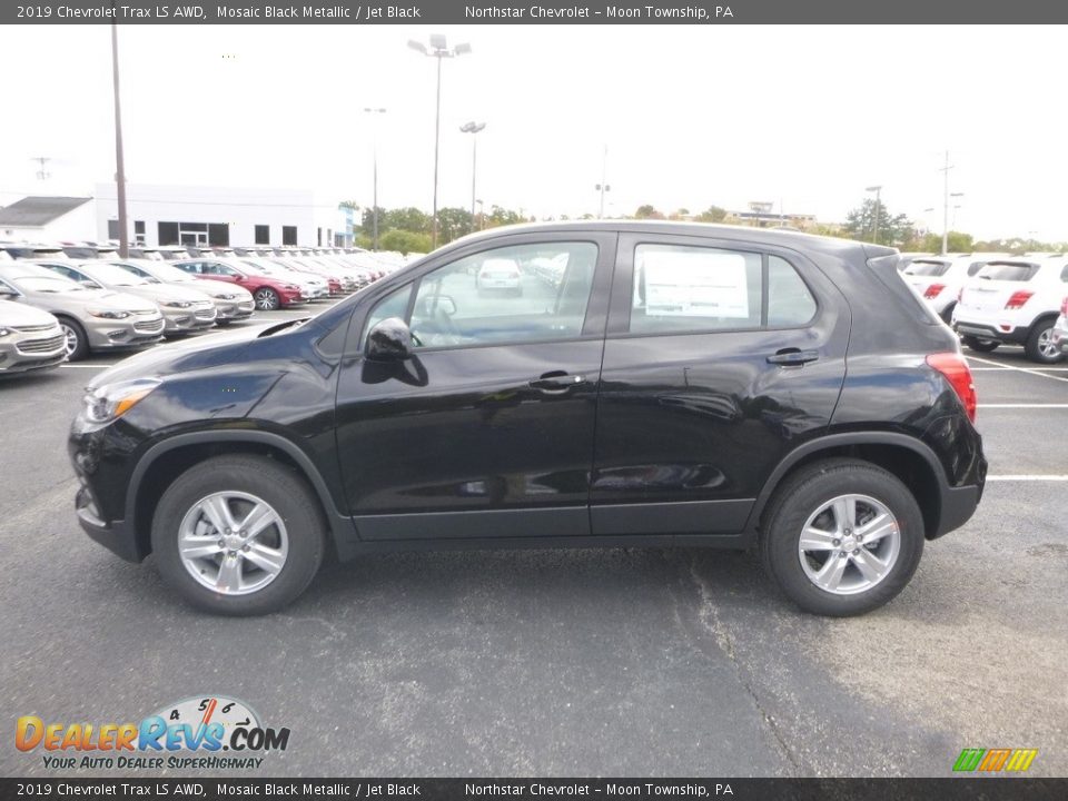 2019 Chevrolet Trax LS AWD Mosaic Black Metallic / Jet Black Photo #2