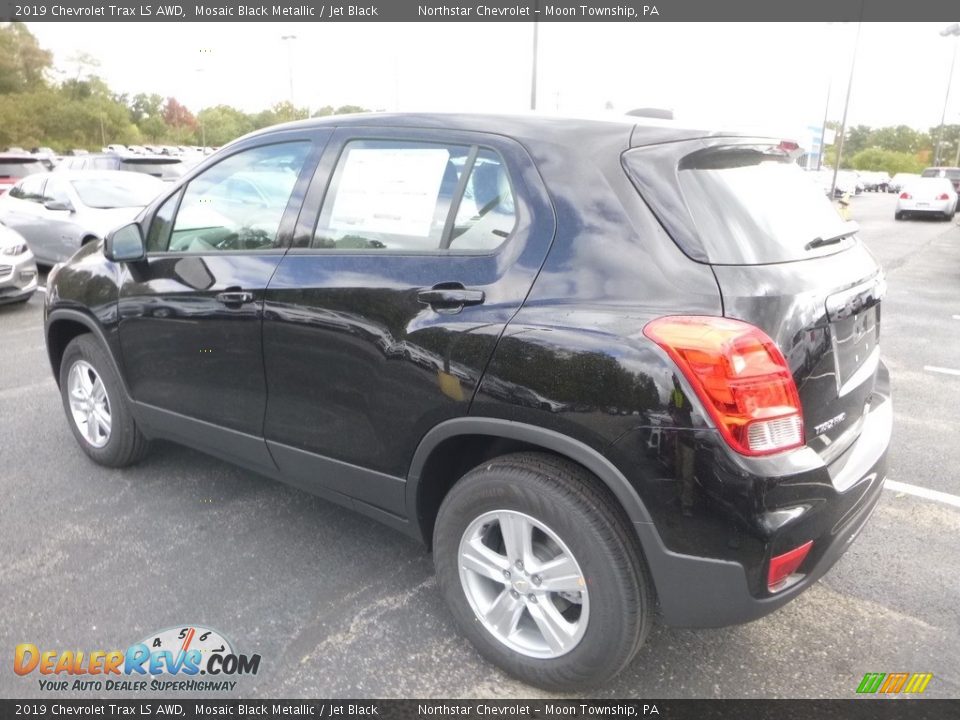 2019 Chevrolet Trax LS AWD Mosaic Black Metallic / Jet Black Photo #3