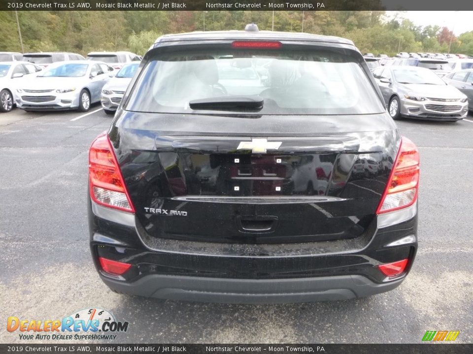 2019 Chevrolet Trax LS AWD Mosaic Black Metallic / Jet Black Photo #4