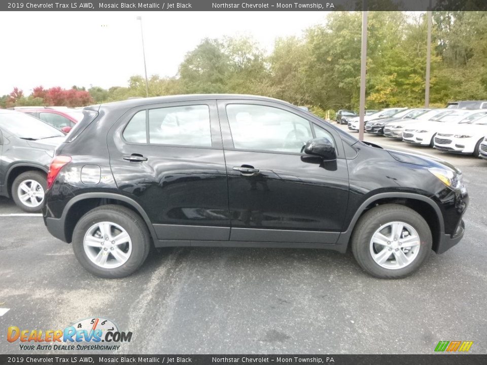 2019 Chevrolet Trax LS AWD Mosaic Black Metallic / Jet Black Photo #6