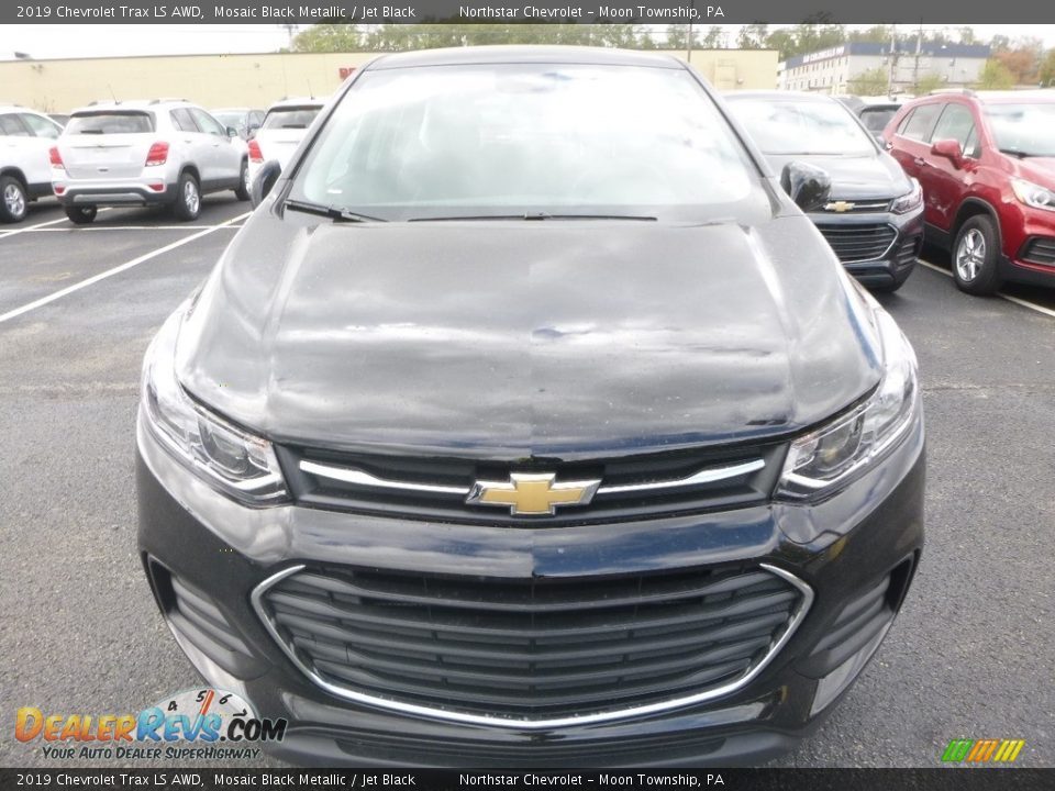 2019 Chevrolet Trax LS AWD Mosaic Black Metallic / Jet Black Photo #8