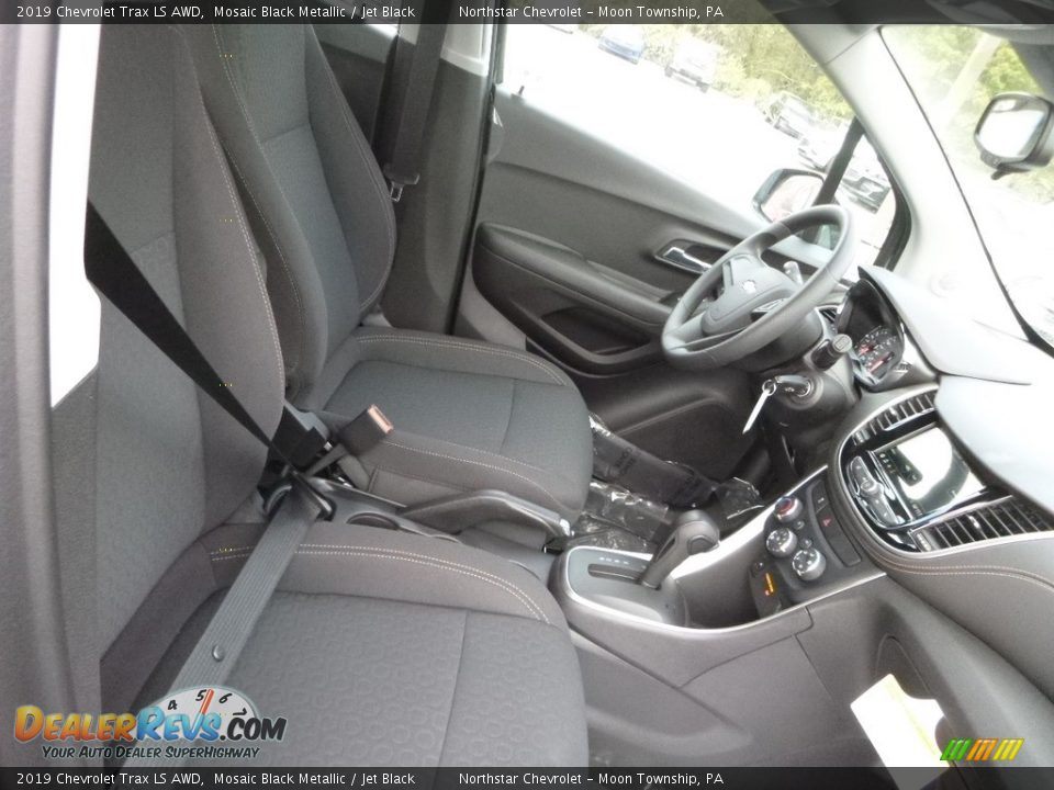 2019 Chevrolet Trax LS AWD Mosaic Black Metallic / Jet Black Photo #10