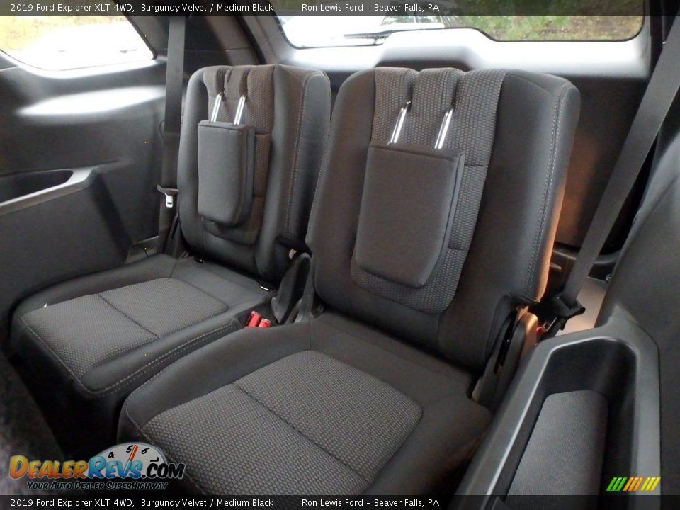 Rear Seat of 2019 Ford Explorer XLT 4WD Photo #13