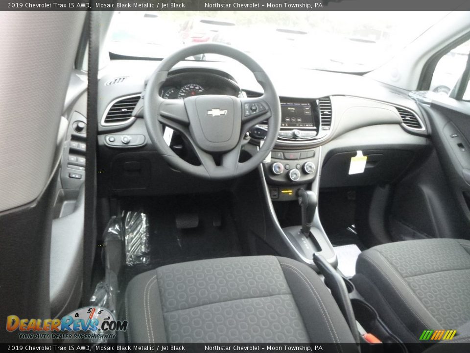 2019 Chevrolet Trax LS AWD Mosaic Black Metallic / Jet Black Photo #13
