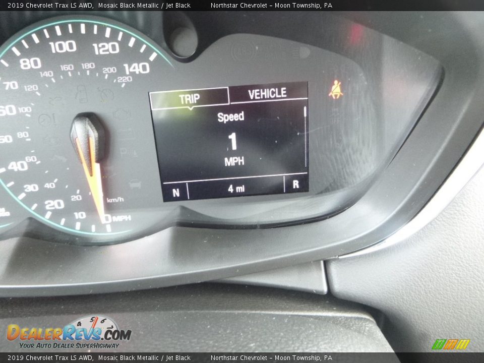 2019 Chevrolet Trax LS AWD Mosaic Black Metallic / Jet Black Photo #20