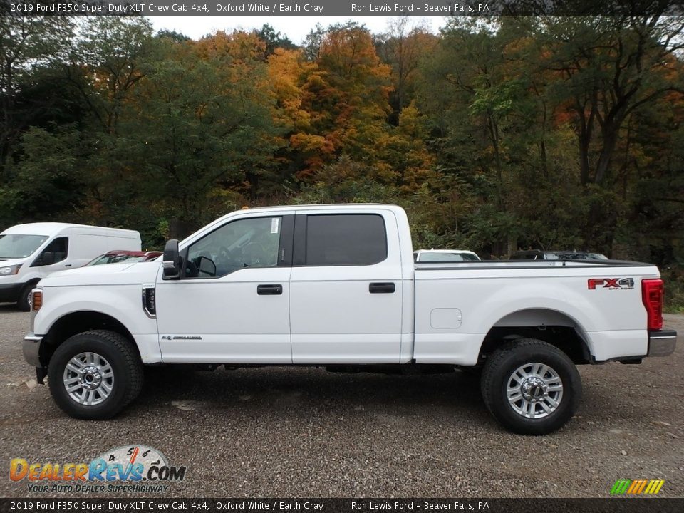 Oxford White 2019 Ford F350 Super Duty XLT Crew Cab 4x4 Photo #6