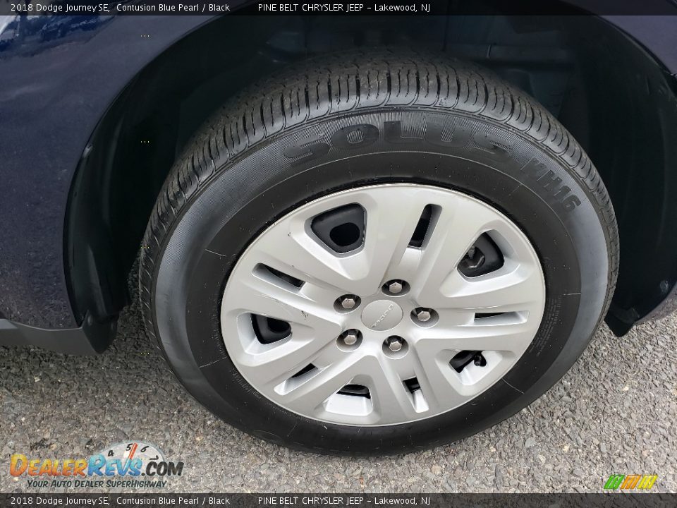 2018 Dodge Journey SE Contusion Blue Pearl / Black Photo #9