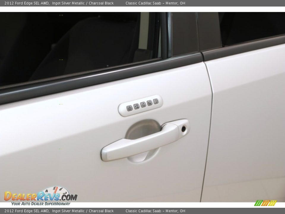 2012 Ford Edge SEL AWD Ingot Silver Metallic / Charcoal Black Photo #4