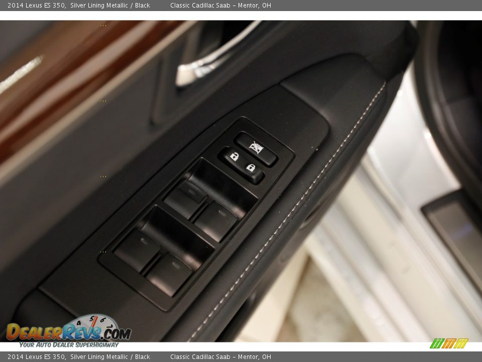 2014 Lexus ES 350 Silver Lining Metallic / Black Photo #5