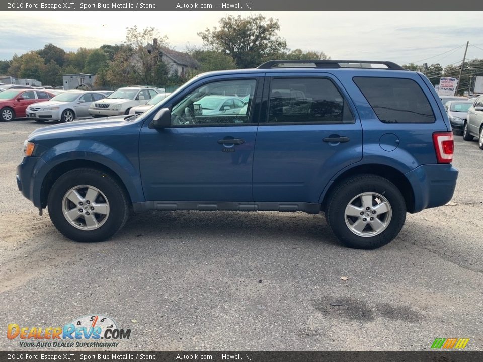 2010 Ford Escape XLT Sport Blue Metallic / Stone Photo #2