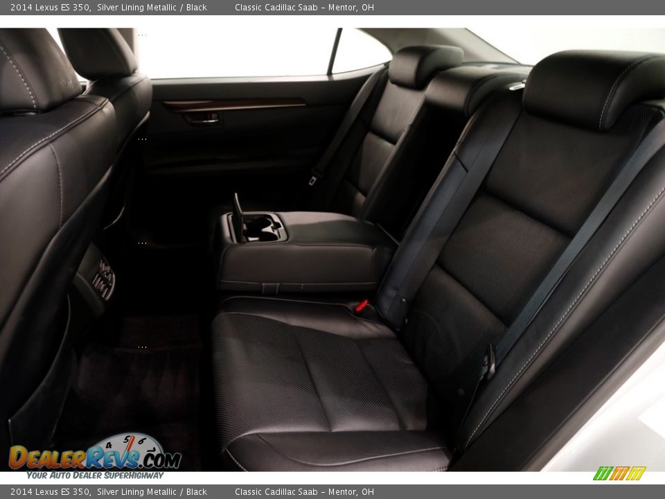 2014 Lexus ES 350 Silver Lining Metallic / Black Photo #26