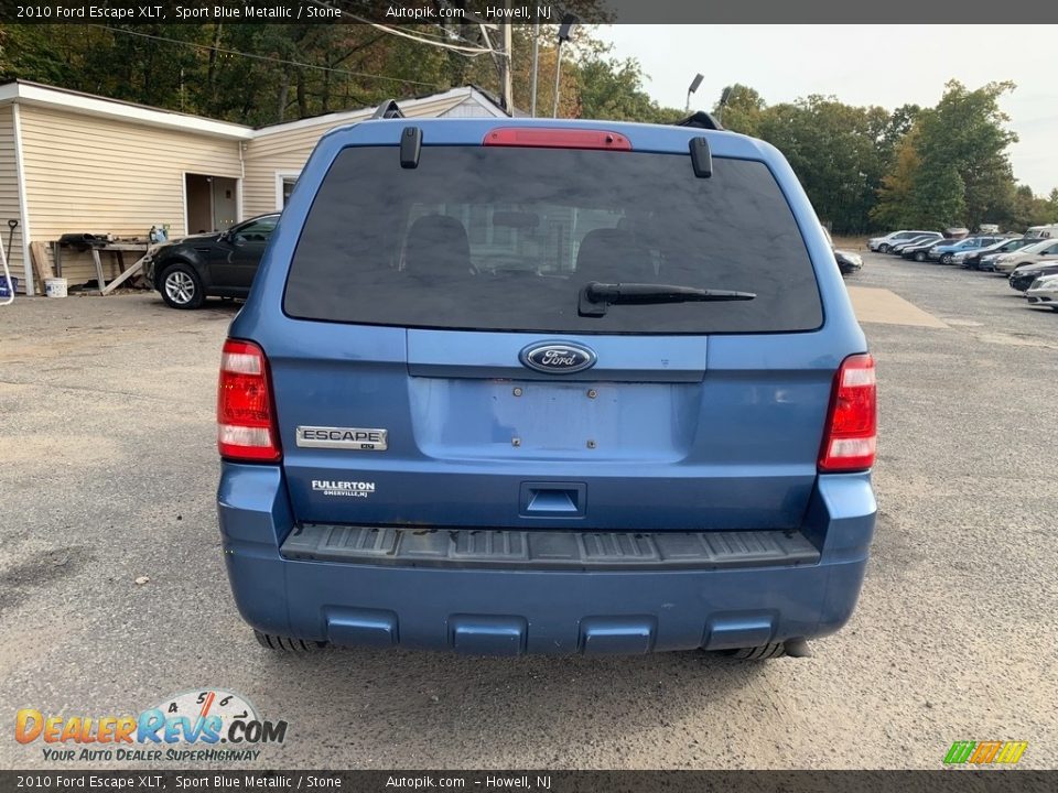 2010 Ford Escape XLT Sport Blue Metallic / Stone Photo #4