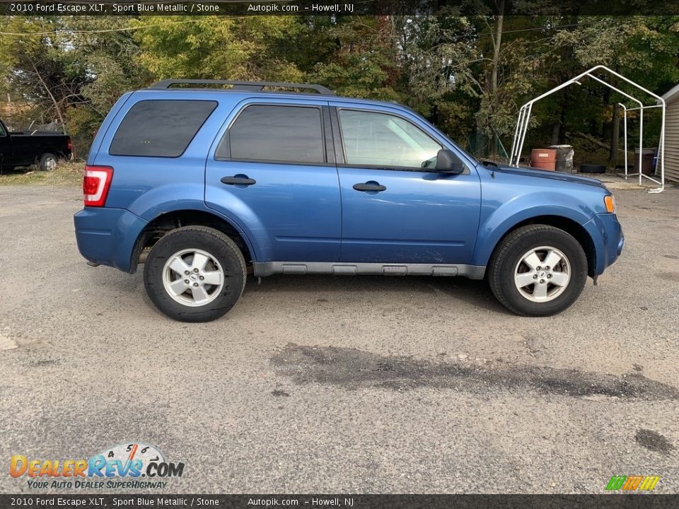 2010 Ford Escape XLT Sport Blue Metallic / Stone Photo #6