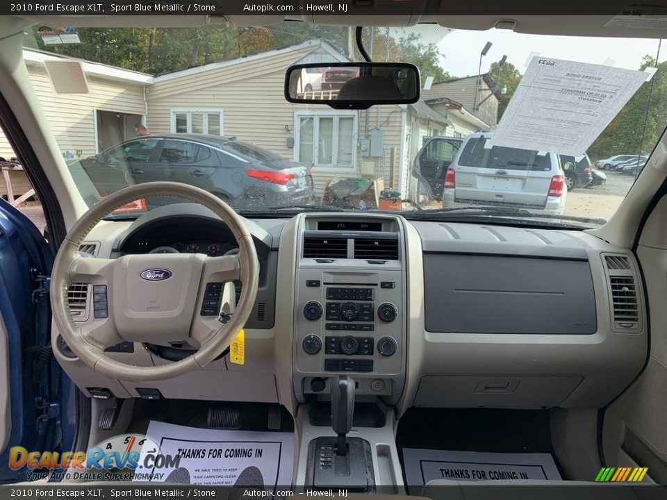2010 Ford Escape XLT Sport Blue Metallic / Stone Photo #10