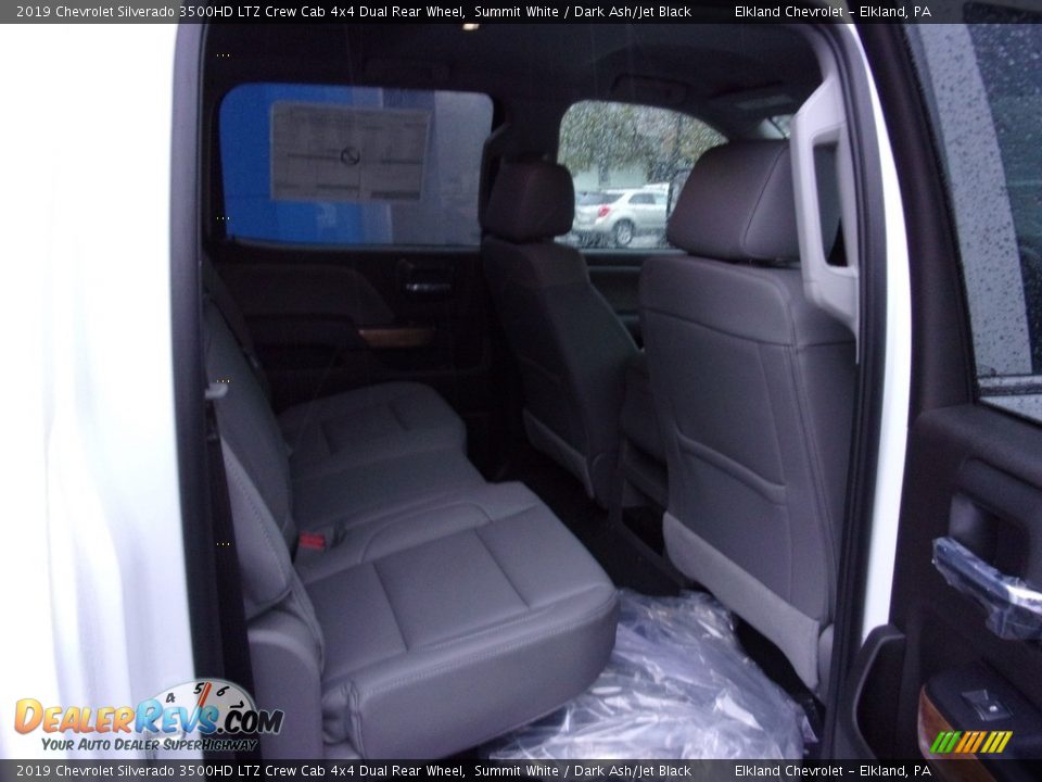 2019 Chevrolet Silverado 3500HD LTZ Crew Cab 4x4 Dual Rear Wheel Summit White / Dark Ash/Jet Black Photo #11
