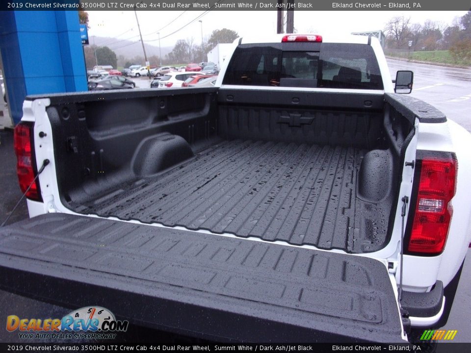 2019 Chevrolet Silverado 3500HD LTZ Crew Cab 4x4 Dual Rear Wheel Summit White / Dark Ash/Jet Black Photo #8