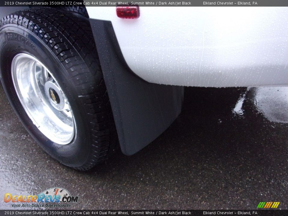2019 Chevrolet Silverado 3500HD LTZ Crew Cab 4x4 Dual Rear Wheel Summit White / Dark Ash/Jet Black Photo #10