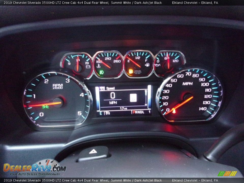 2019 Chevrolet Silverado 3500HD LTZ Crew Cab 4x4 Dual Rear Wheel Summit White / Dark Ash/Jet Black Photo #19