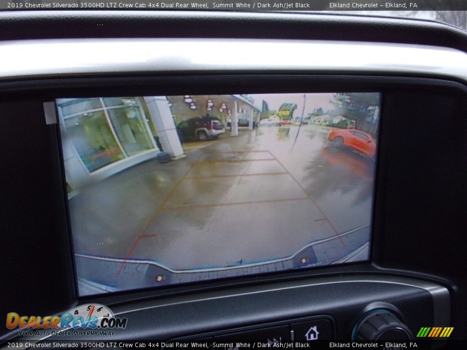 2019 Chevrolet Silverado 3500HD LTZ Crew Cab 4x4 Dual Rear Wheel Summit White / Dark Ash/Jet Black Photo #26