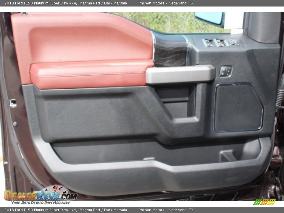 Door Panel of 2018 Ford F150 Platinum SuperCrew 4x4 Photo #13