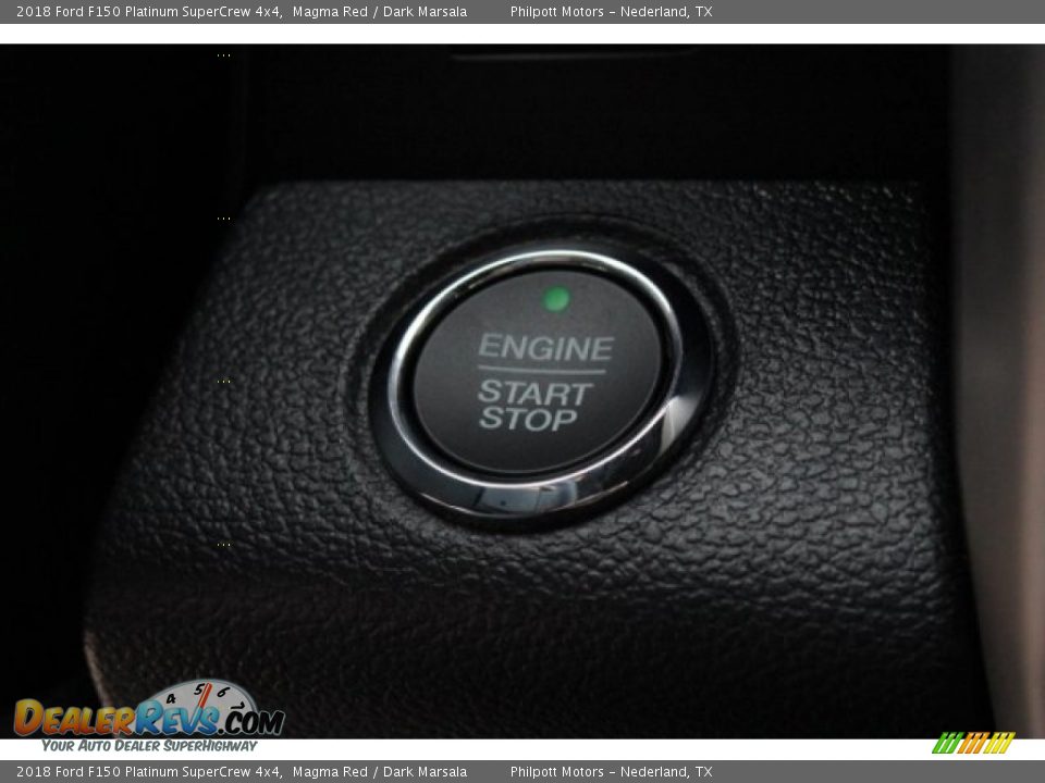 2018 Ford F150 Platinum SuperCrew 4x4 Magma Red / Dark Marsala Photo #20