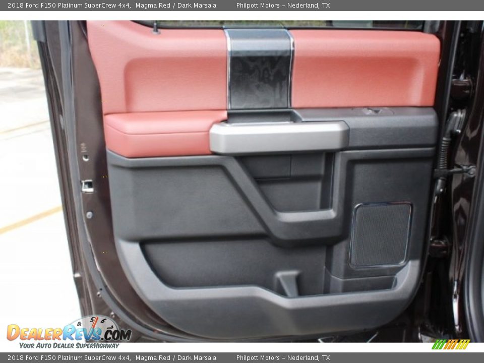 Door Panel of 2018 Ford F150 Platinum SuperCrew 4x4 Photo #25