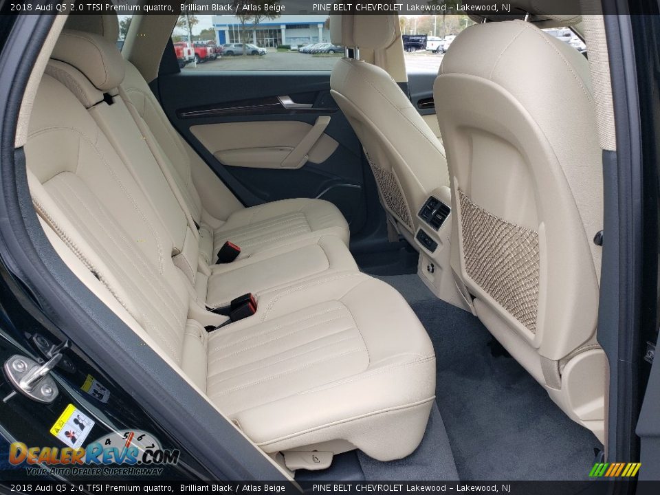 Rear Seat of 2018 Audi Q5 2.0 TFSI Premium quattro Photo #14