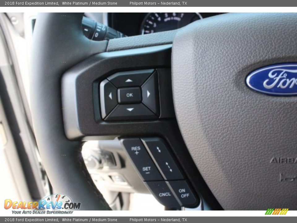 2018 Ford Expedition Limited Steering Wheel Photo #21