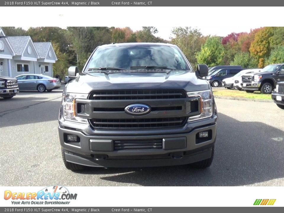2018 Ford F150 XLT SuperCrew 4x4 Magnetic / Black Photo #2