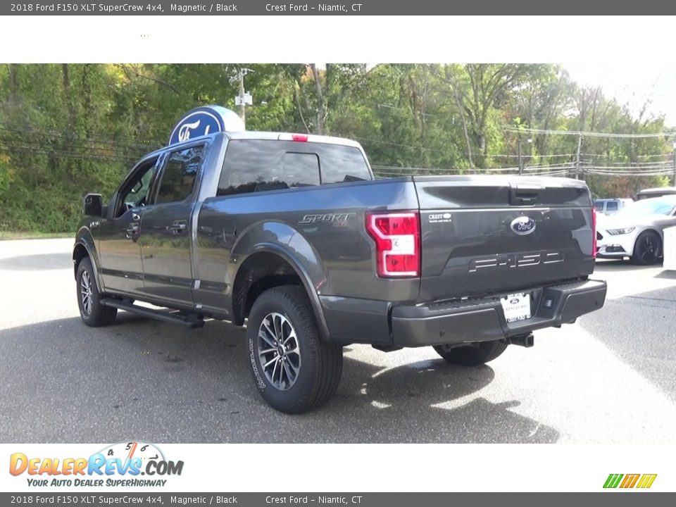 2018 Ford F150 XLT SuperCrew 4x4 Magnetic / Black Photo #5