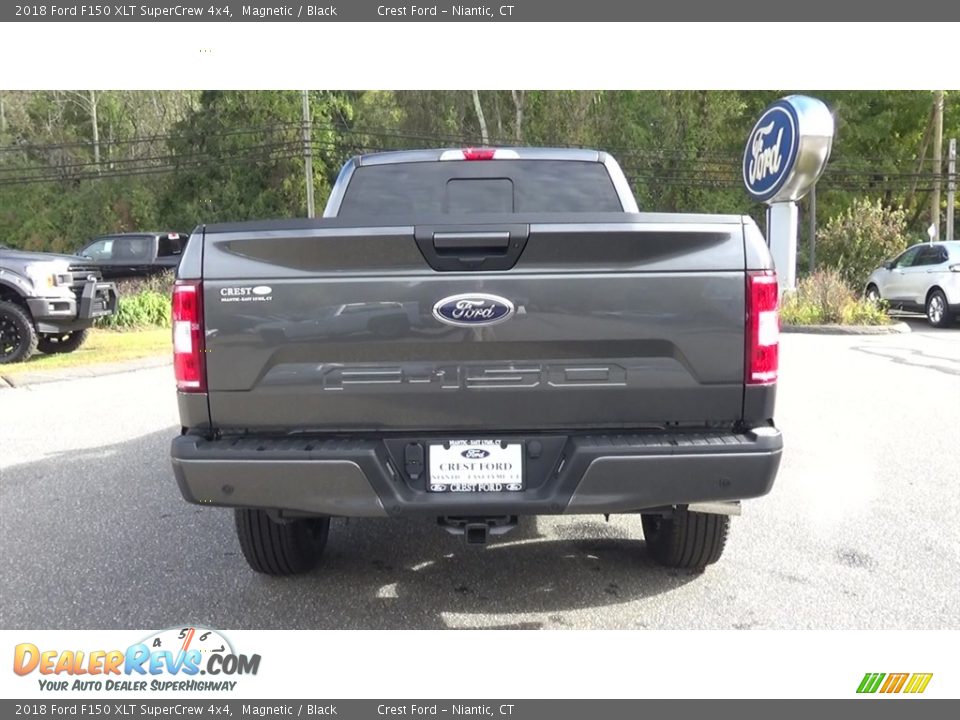2018 Ford F150 XLT SuperCrew 4x4 Magnetic / Black Photo #6