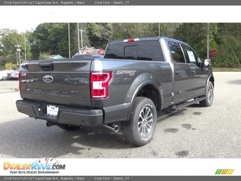 2018 Ford F150 XLT SuperCrew 4x4 Magnetic / Black Photo #7