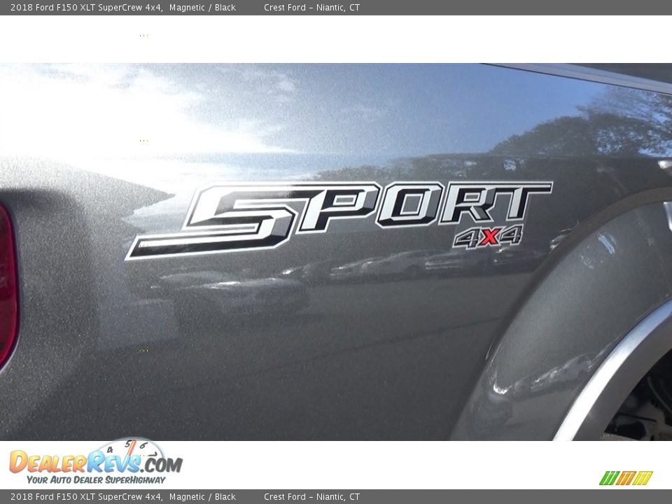2018 Ford F150 XLT SuperCrew 4x4 Magnetic / Black Photo #9