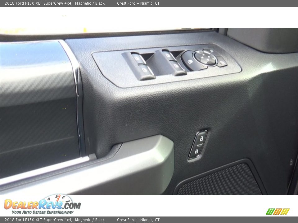 2018 Ford F150 XLT SuperCrew 4x4 Magnetic / Black Photo #12