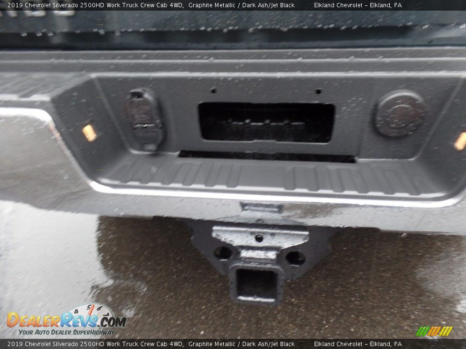 2019 Chevrolet Silverado 2500HD Work Truck Crew Cab 4WD Graphite Metallic / Dark Ash/Jet Black Photo #14