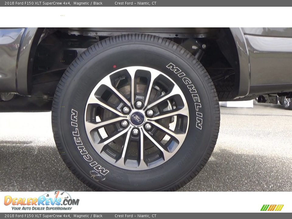 2018 Ford F150 XLT SuperCrew 4x4 Magnetic / Black Photo #20