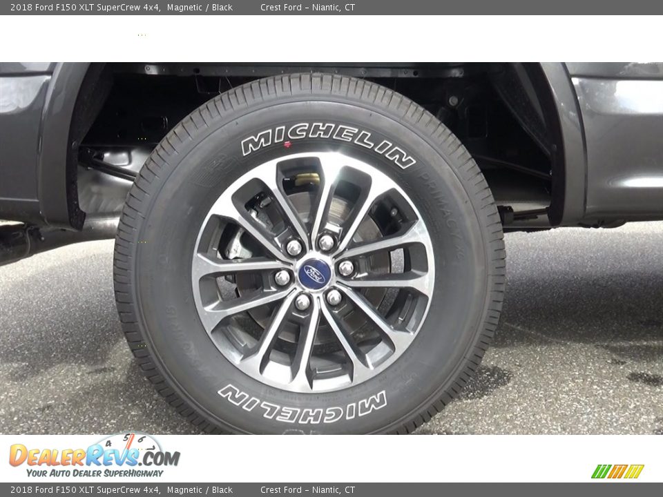 2018 Ford F150 XLT SuperCrew 4x4 Magnetic / Black Photo #22